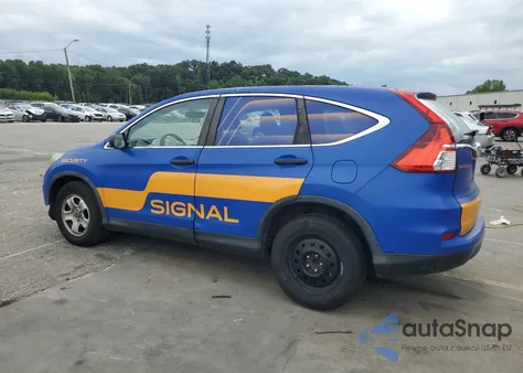 2016 Honda Cr-V Lx из США, поврежденный, VIN 3CZRM3H38GG708637